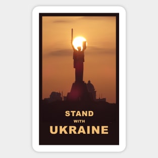 Stand with Ukraine! Support my country! Sticker